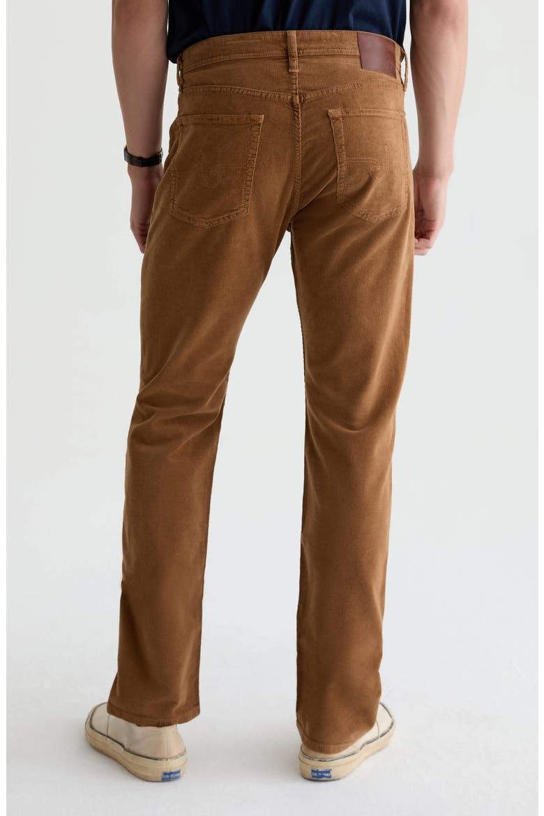 Everett Slim Straight Leg Corduroy Pants, Alternate, color, BRONZE BEAT
