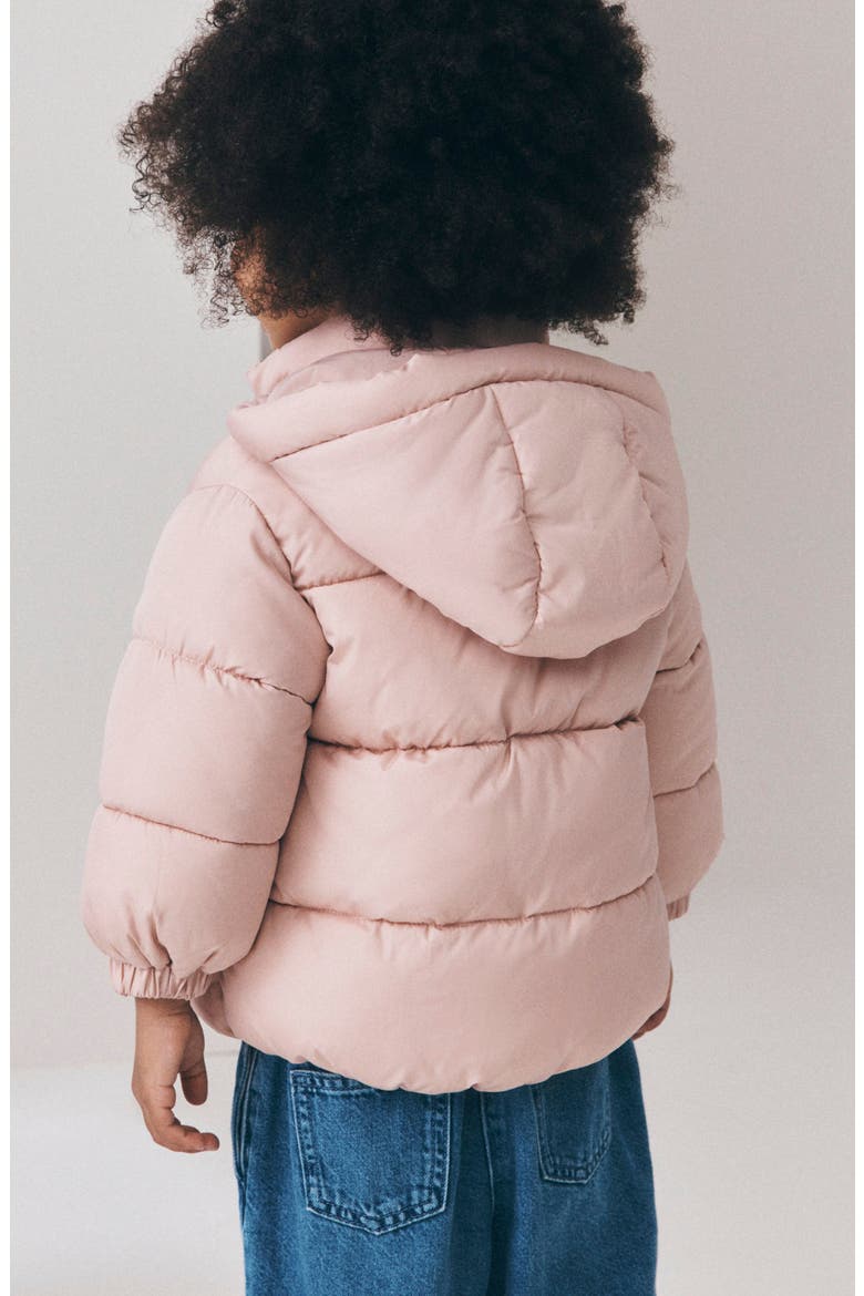 Kids' Quilted Puffer Jacket, Alternate, color, PINK