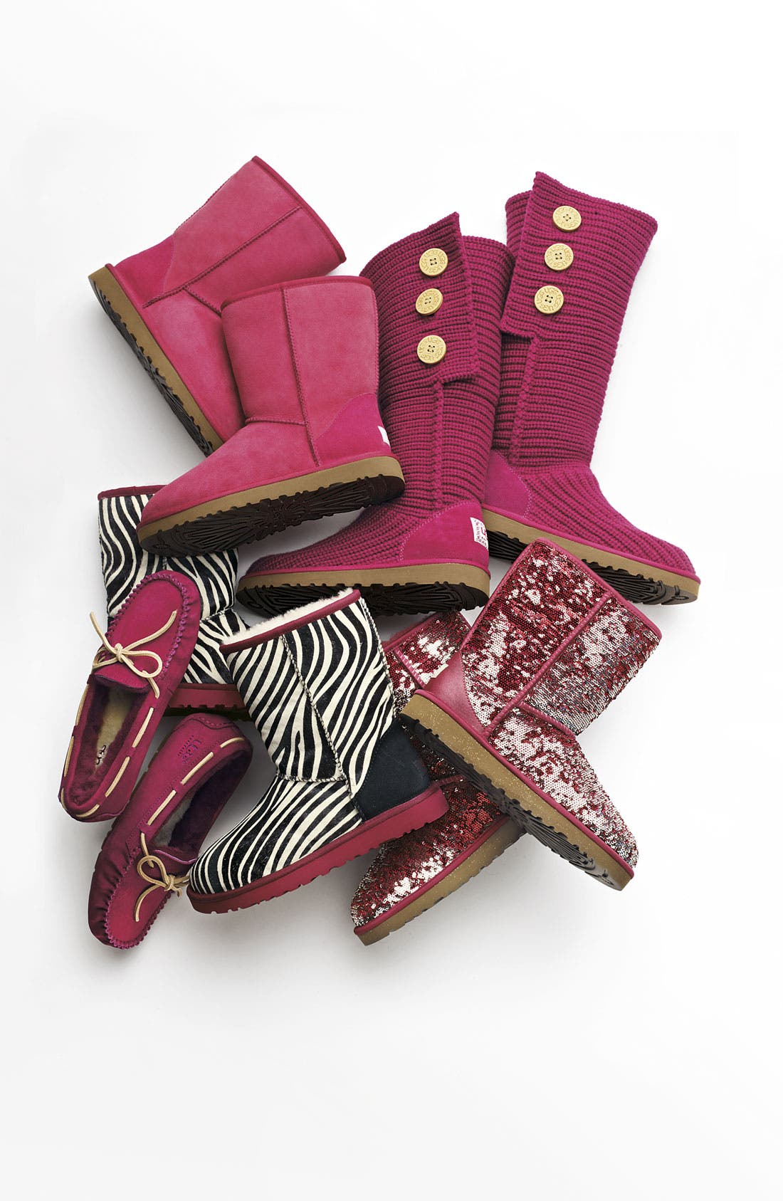 UGG<sup>®</sup> Australia 'Classic Short Sparkle' Boot, Main, color, 