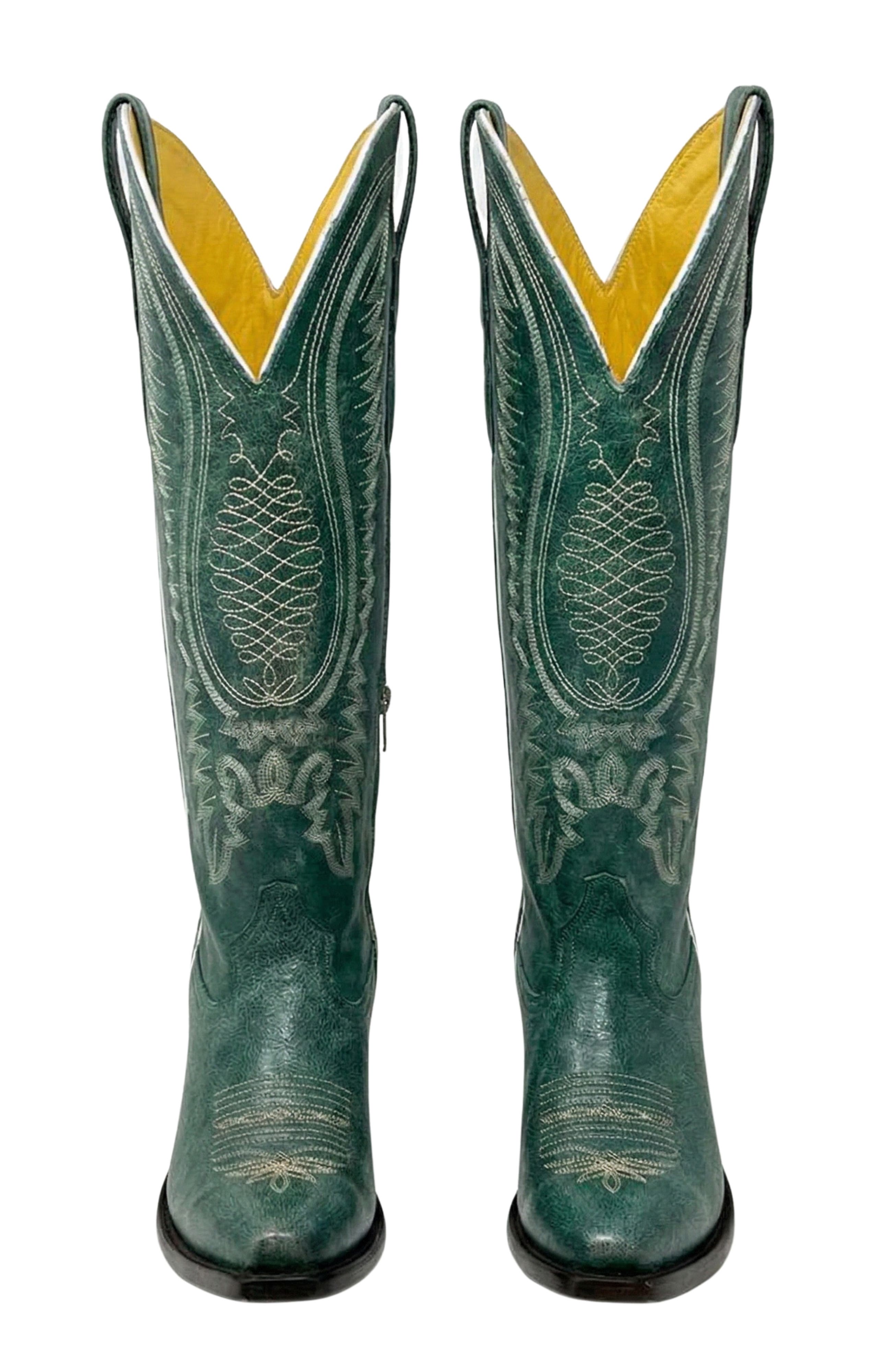 NORTALIE The Agave Western Cowboy Boot, Alternate, color, Agave