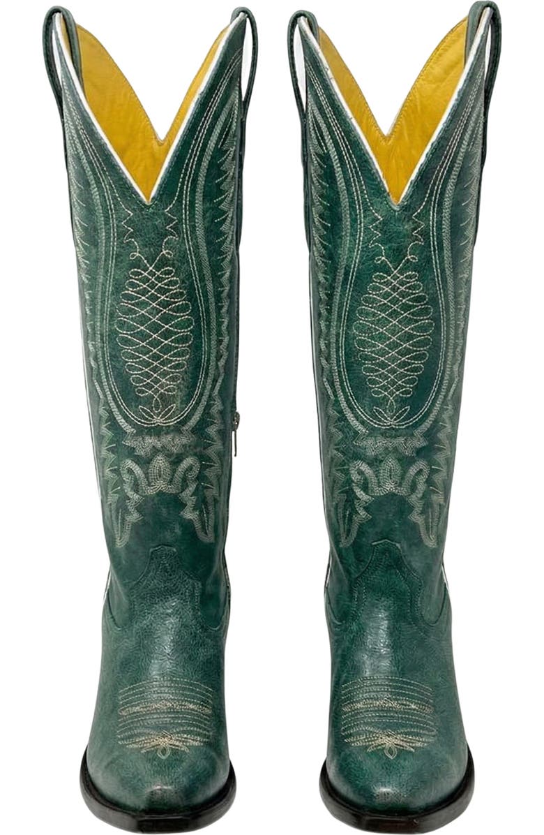 NORTALIE The Agave Western Cowboy Boot, Alternate, color, Agave