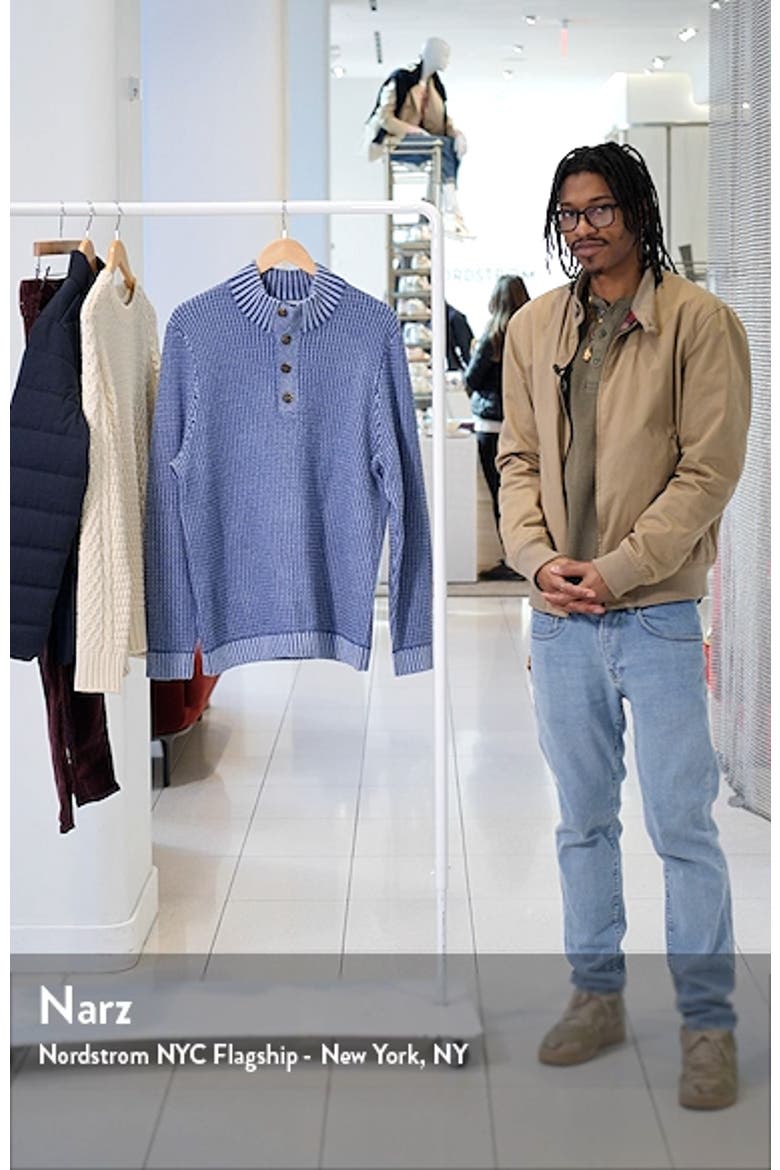 Crescent Cove Merino Wool Blend Sweater video