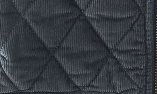 Pehr Organic Cotton Corduroy Quilted Hooded Jacket In Blue