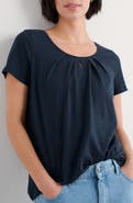 Seasalt Cornwall Appletree Keyhole Organic Cotton T-Shirt