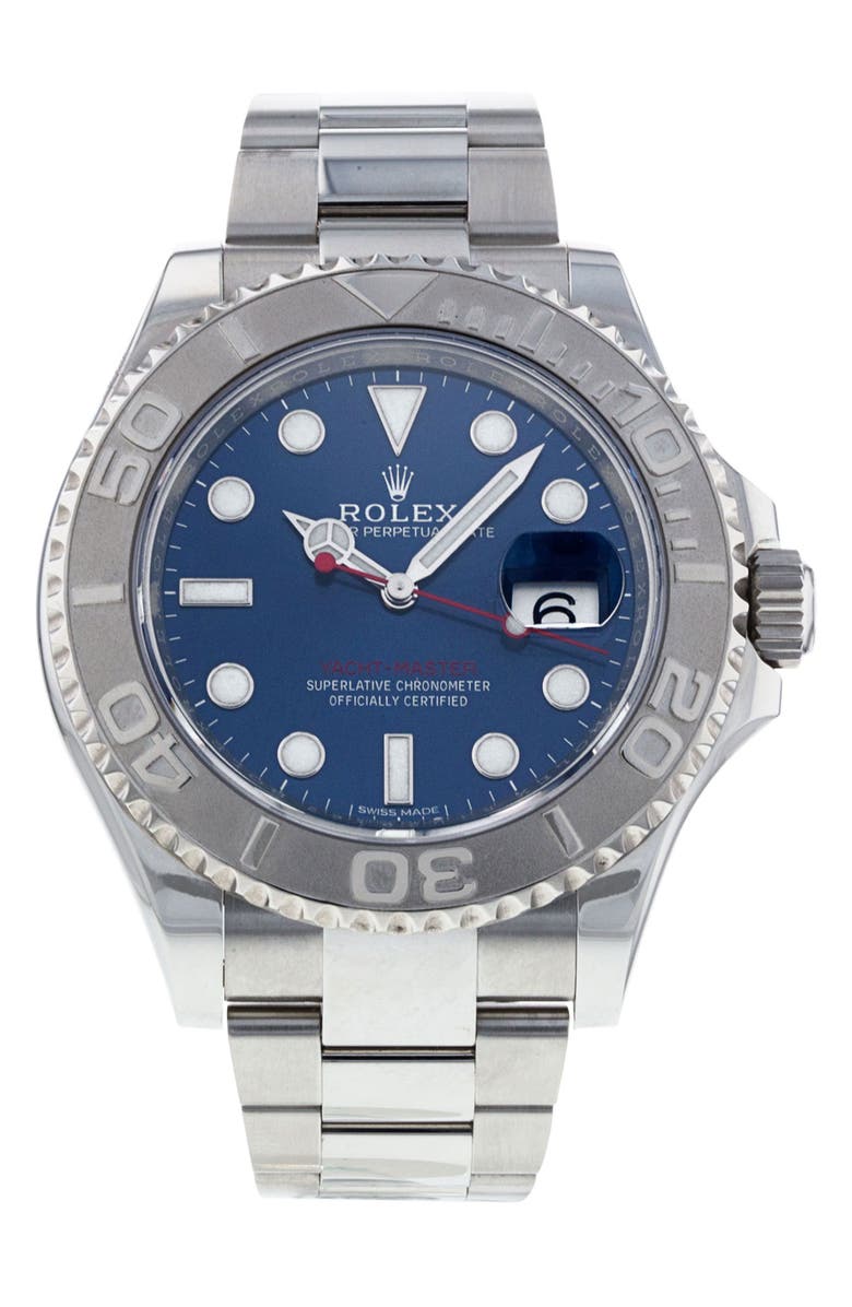 Watchfinder & Co. Rolex Preowned 2018 Yacht-Master 16623 Automatic Bracelet Watch, 40mm, Main, color,