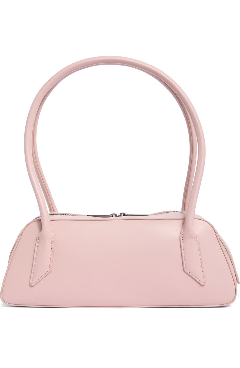 BCBG Faux Leather Shoulder Bag, Main, color, Pink
