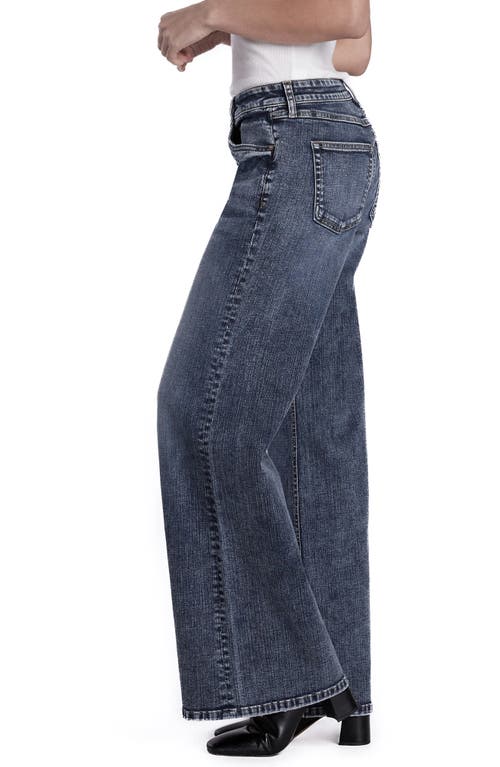 Hint Of Blu Happy Go Lucky Wide Leg Jeans
