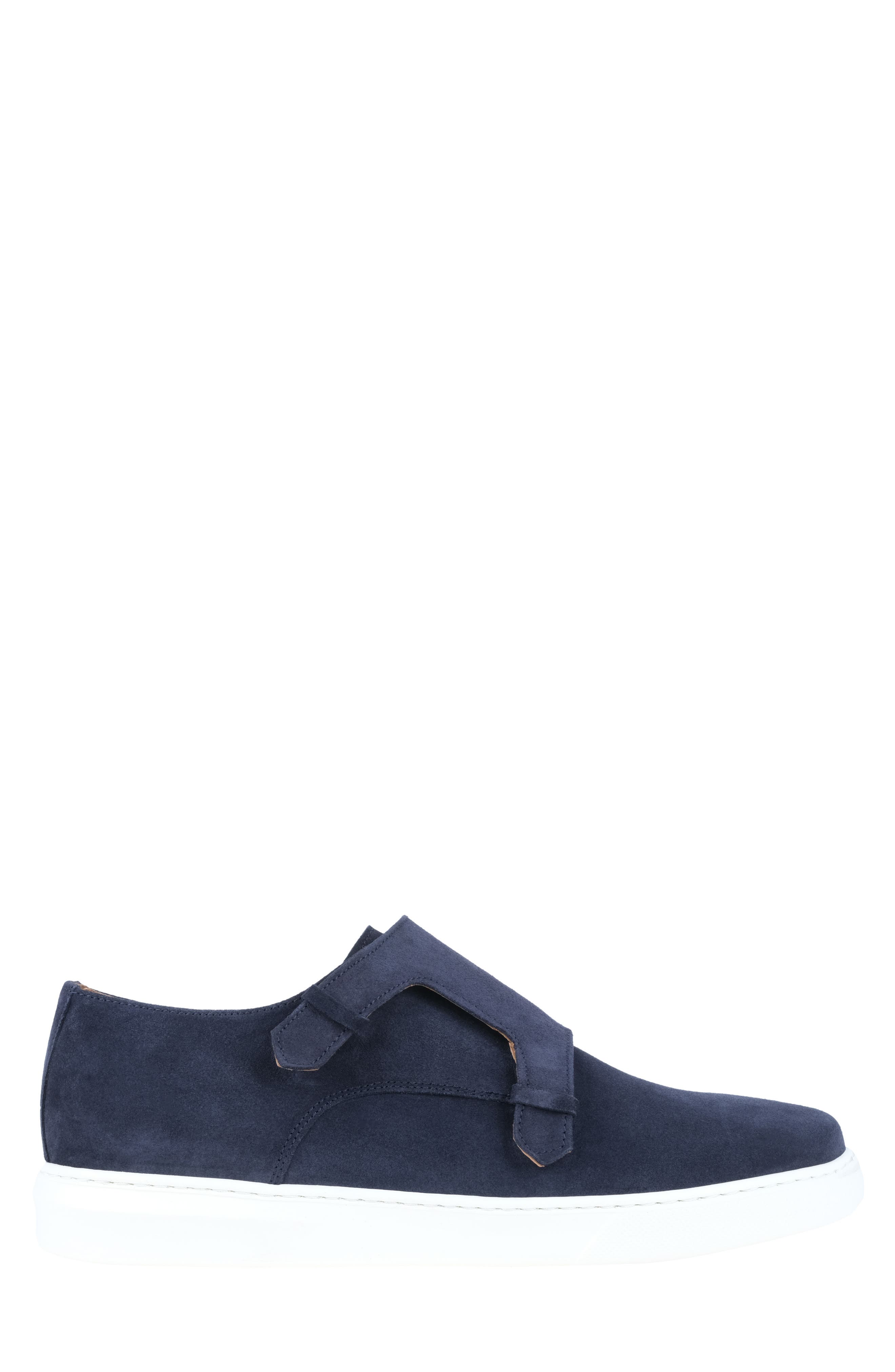 VELLAPAIS Grande Suede Sneaker, Alternate, color, Navy Blue