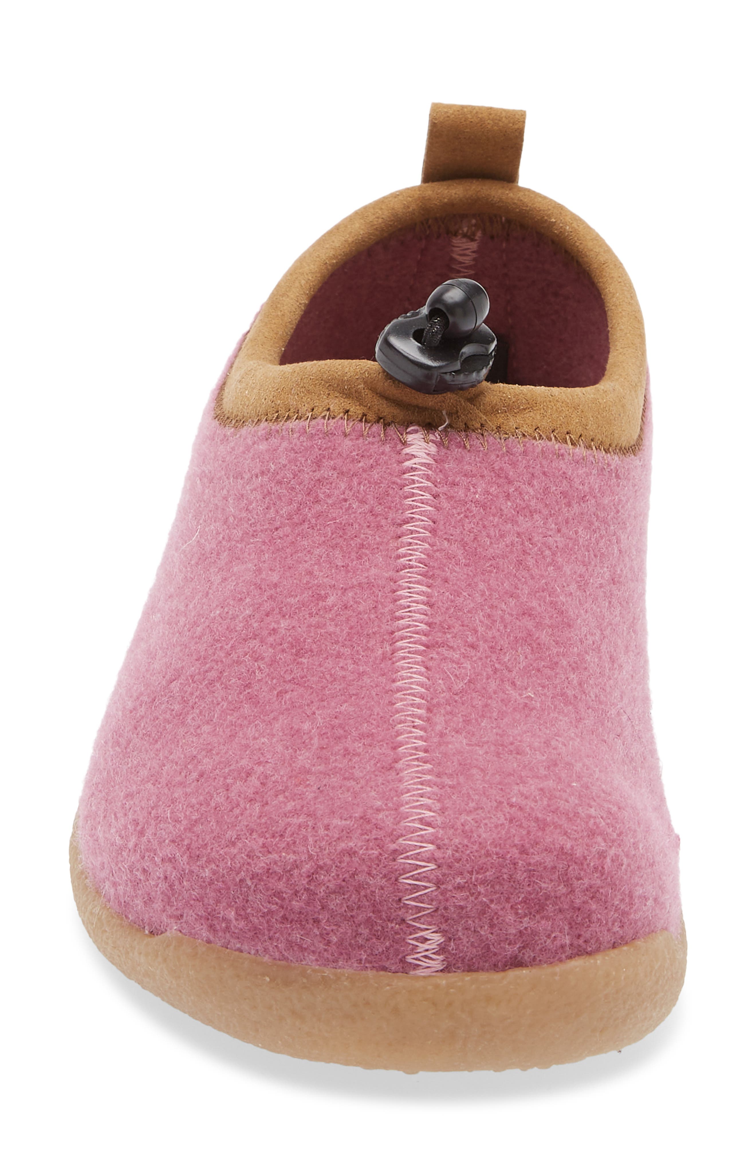 Samso Wool Felt Flat, Alternate, color, ROSE