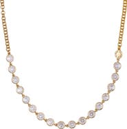Vince Camuto Bezel Set CZ Necklace