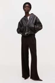 H&M Belted ponte pants