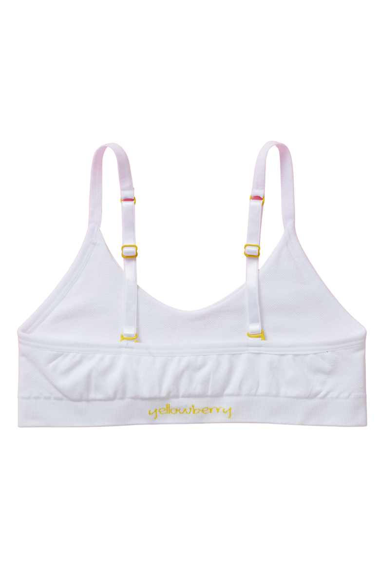 Tulip Seamless Bra, Alternate, color, Snowflake