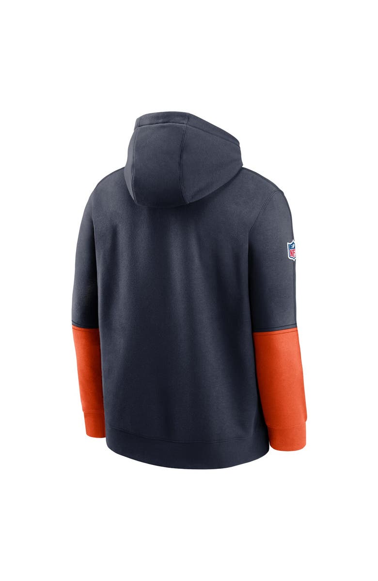 Nike Men's Nike Navy Chicago Bears 2024 Sideline Club Pullover Hoodie, Alternate, color, Navy