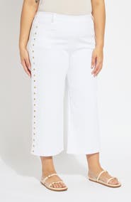 Lysse Willa Scallop Studded Crop Jeans