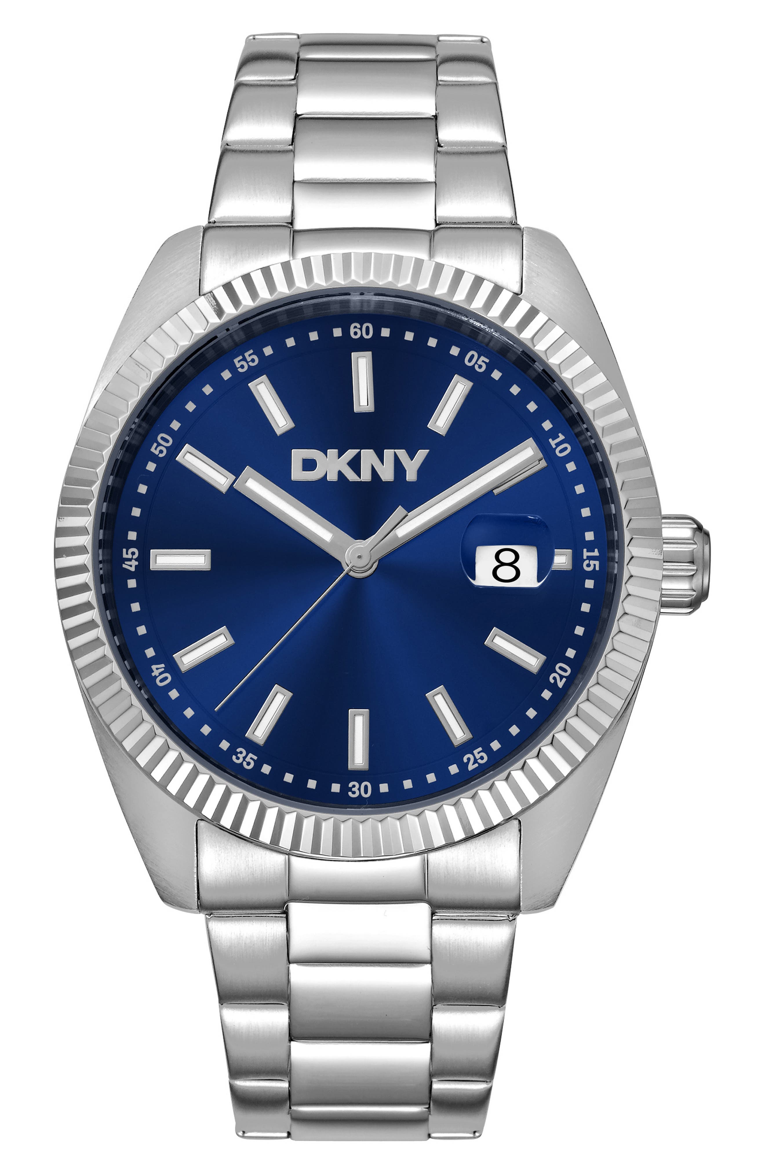 DARK BLUE/ SILVER