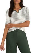 NZT by NIC+ZOE Stripe Cotton Top