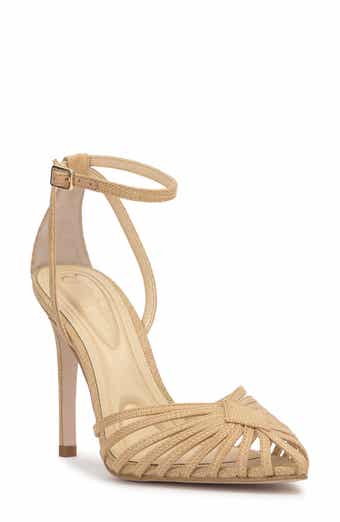 Paveri Ankle Strap Pointed Toe Pump