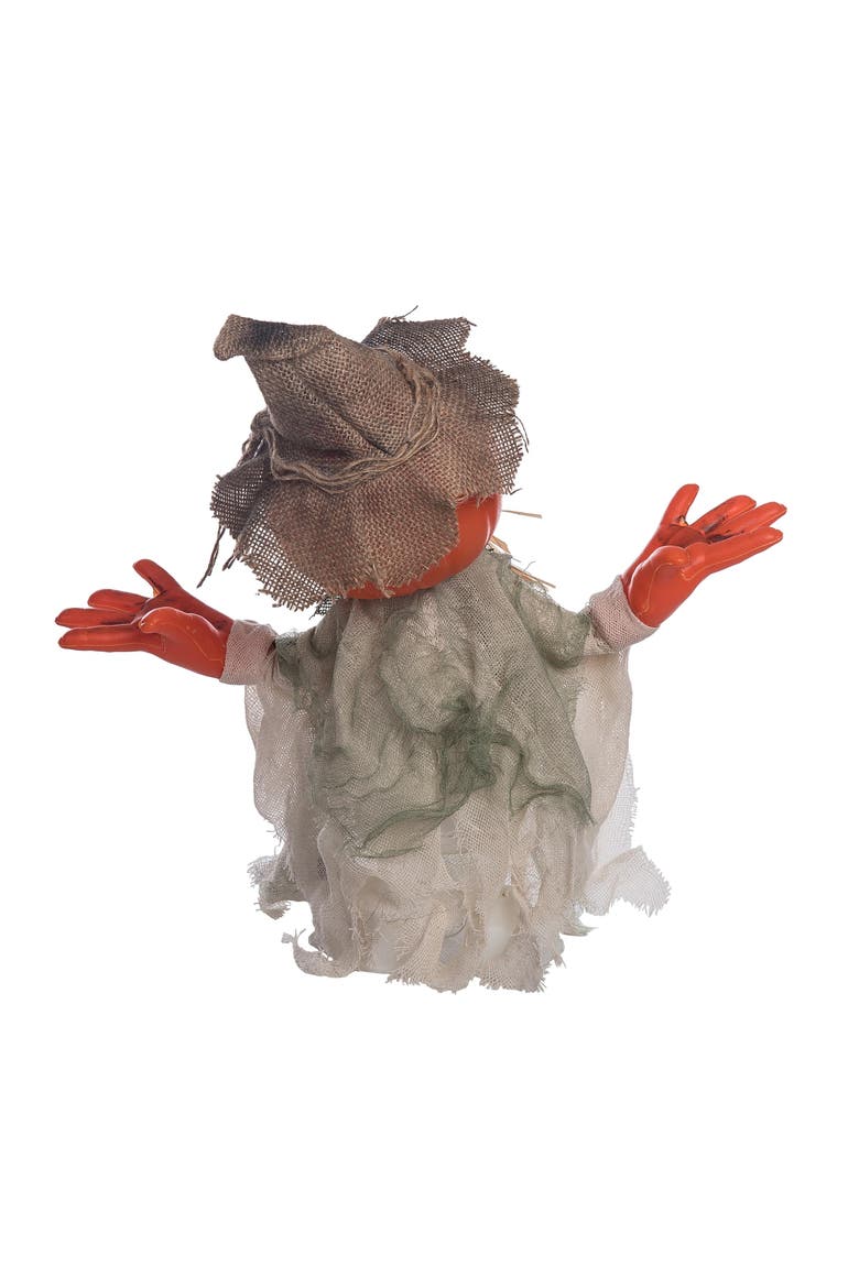 Jack-O-Lantern Movable Figurine, Alternate, color, Green