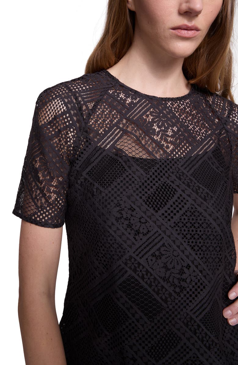 Rebecca Minkoff Cara Lace Minidress, Alternate, color, 