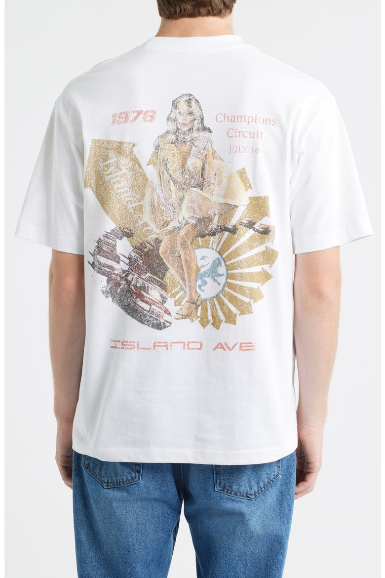 Champions Circuit Cotton Graphic T-Shirt, Alternate, color, WHITE