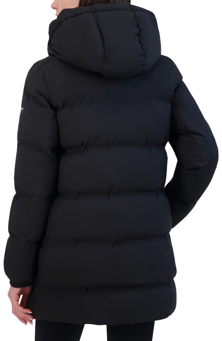 Laundry by Shelli Segal Non Quilted Jacket, Alternate, color, Black