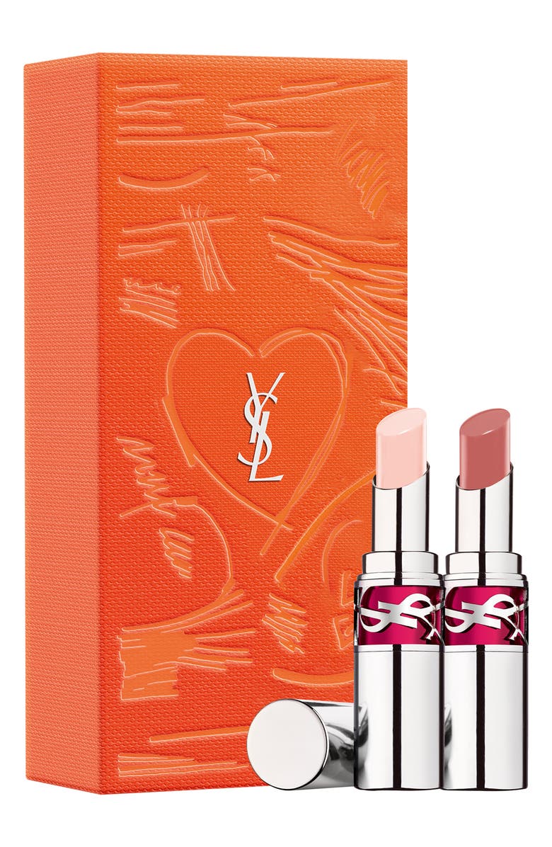 Yves Saint Laurent Candy Glaze Lip Gloss Stick Duo $84 Value, Main, color,