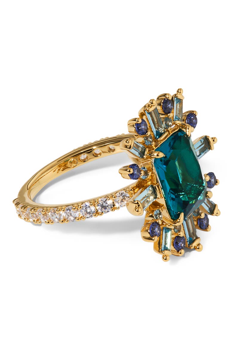 Stellar Halo Ring, Alternate, color, GOLD