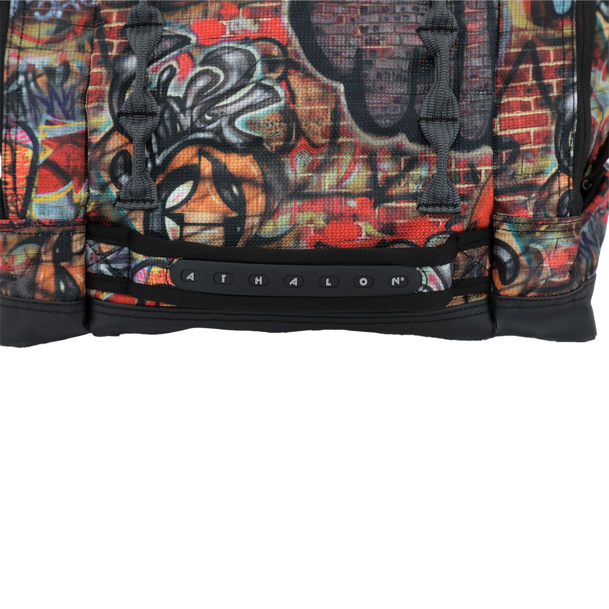 Everything Ski Boot Bag Gear Pack with Ventilated Boot Compartments, Alternate, color, Graffiti