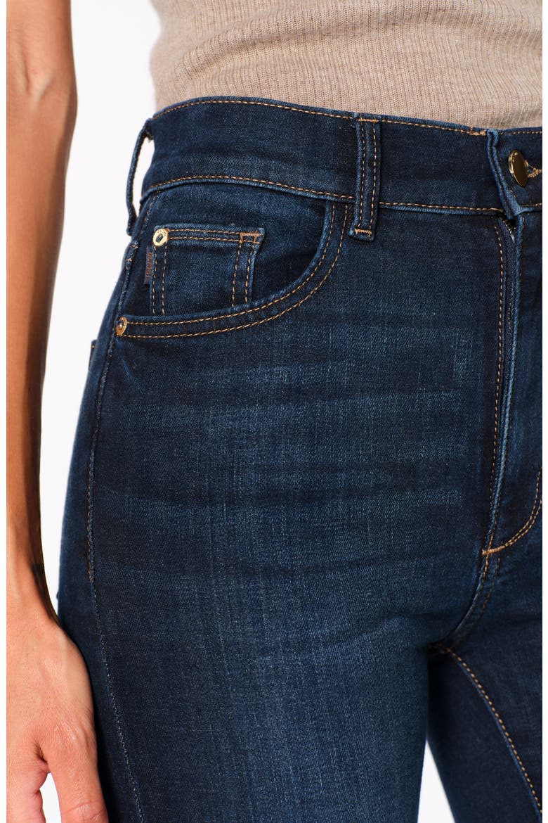 Bridget Boot Instasculpt™ High Rise Crop Jeans, Alternate, color, THUNDERBIRD PERFORMANCE