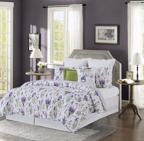 Lavender Fields Quilt Bedding Collection