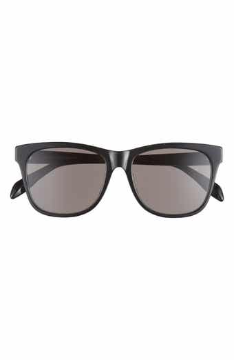McQueen 56mm Square Sunglasses