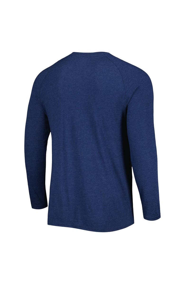 CONCEPTS SPORT Men's Concepts Sport Navy Seattle Mariners Inertia Raglan Long Sleeve Henley T-Shirt, Alternate, color, 