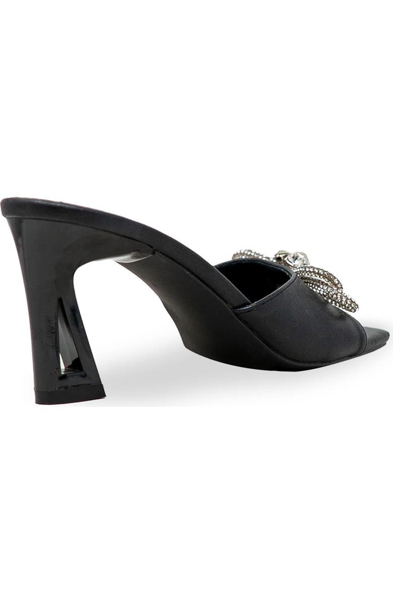 CHASE AND CHLOE Arabella Rhinestone Bow Mule Sandal, Alternate, color,