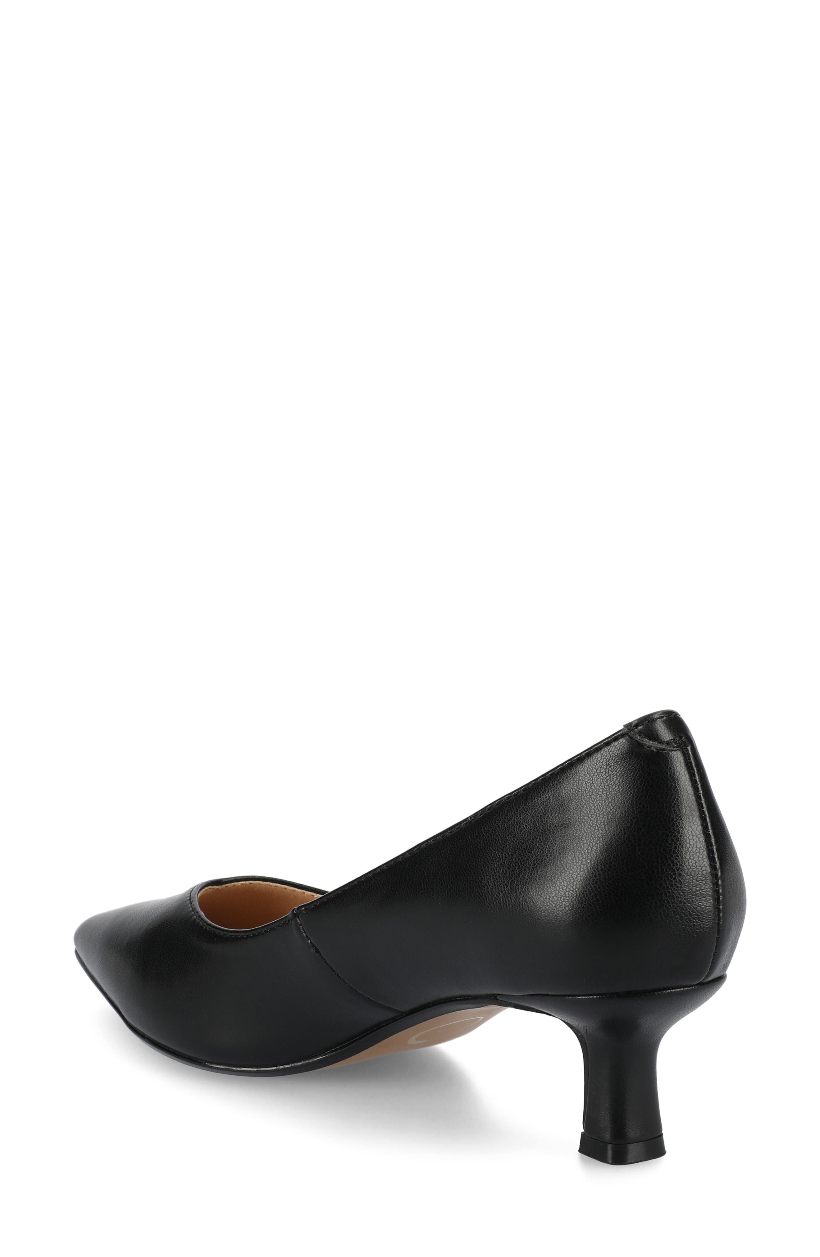 Journee Collection Pammie Pump, Alternate, color, Black