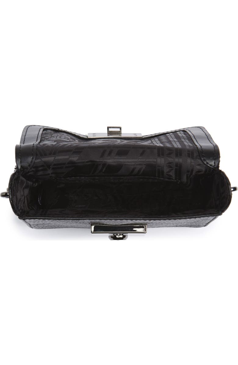 Ted Baker London 'Small Luggage Lock - Maj' Leather Crossbody Bag, Alternate, color,