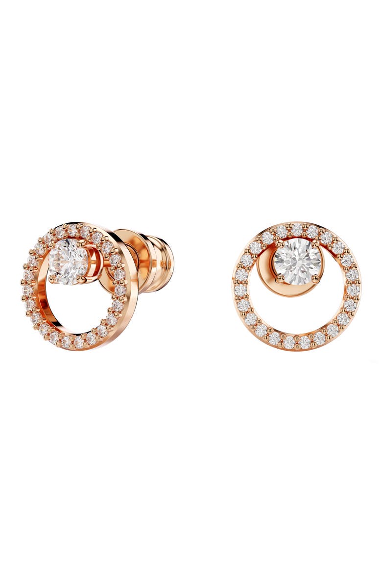 Constella Drop Earrings, Main, color, ROSE GOLD