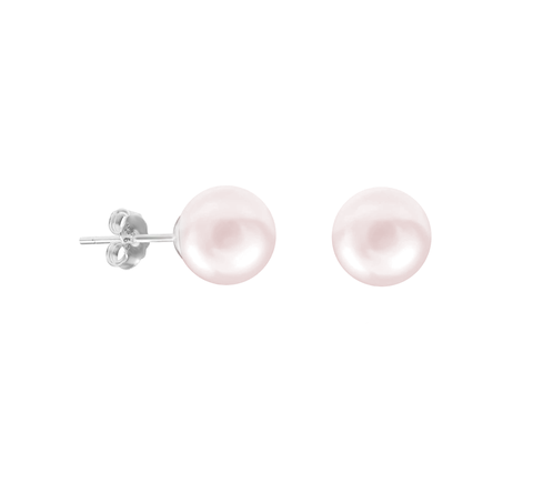 Shell Pearl Studs Earrings