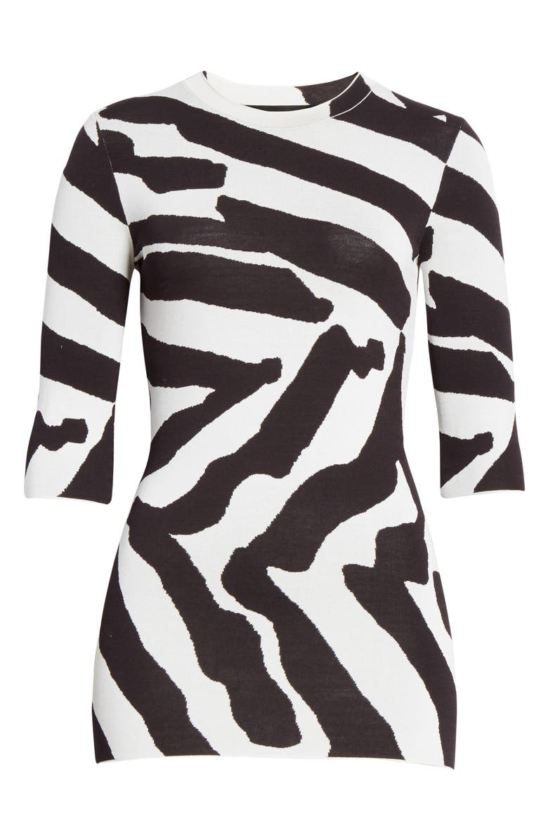 Proenza Schouler Animal Pattern Sweater, Alternate, color,