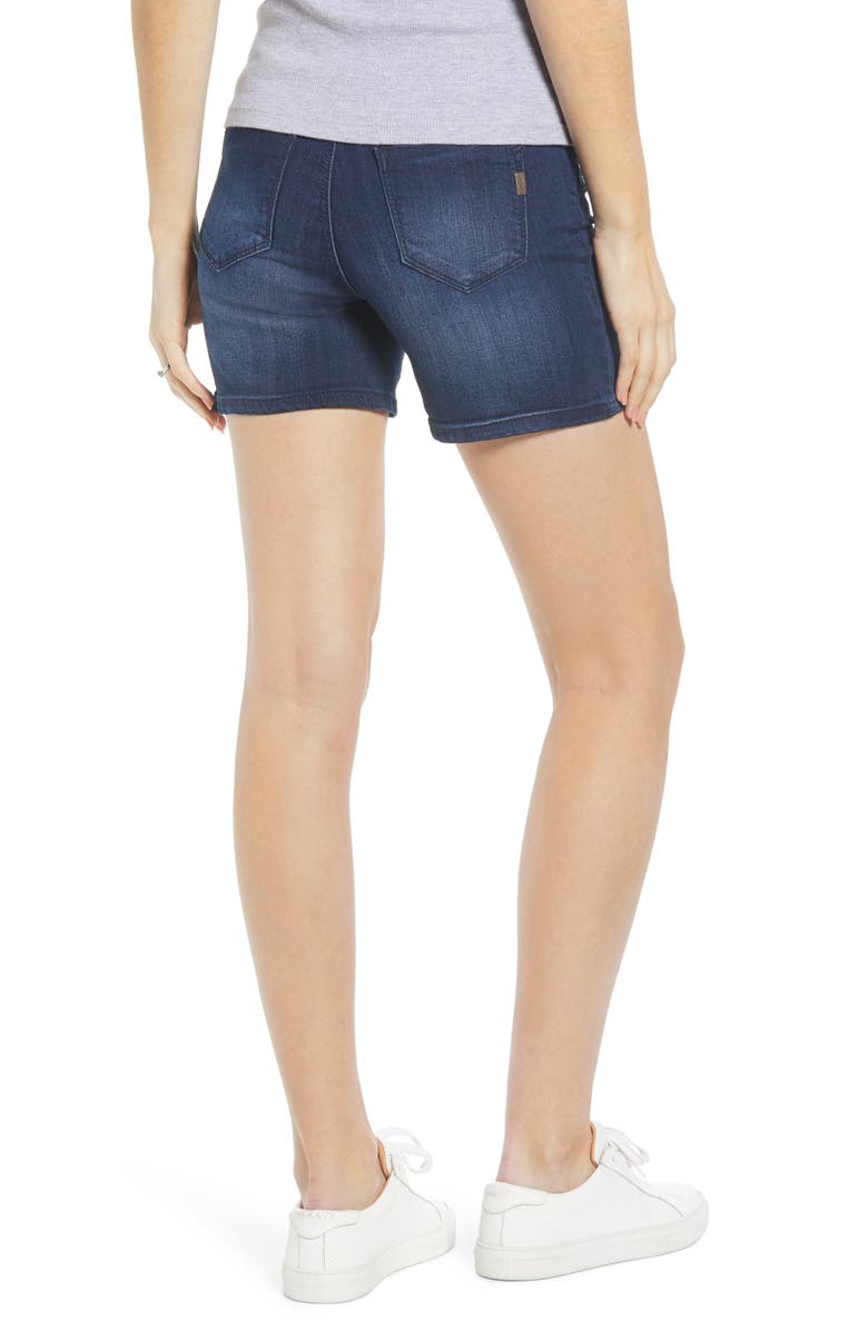 1822 Denim Maternity Shorts, Alternate, color, 