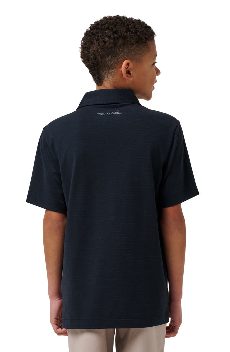 TravisMathew Kids' Y The Heater Polo, Alternate, color, Black