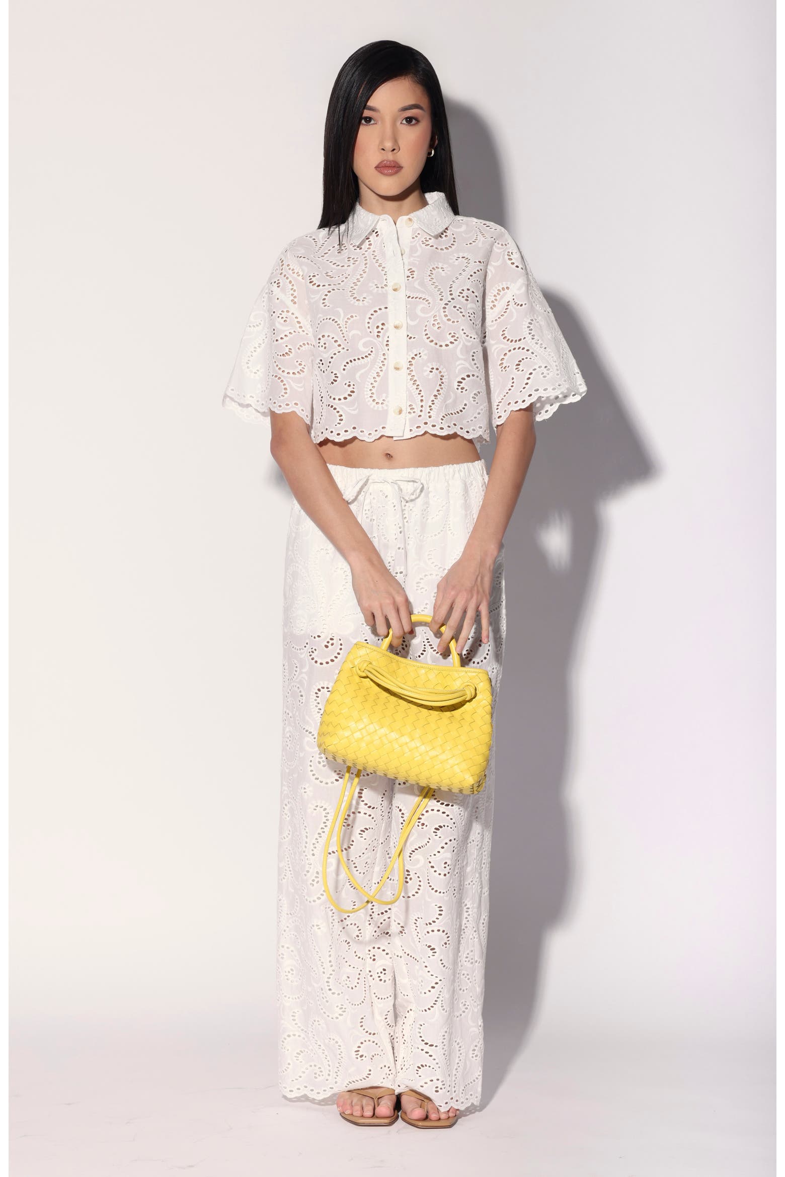 Solidworks Yellow Color Walter Baker Hazel Mini Leather Tote Bag (Women) | Nordstromrack