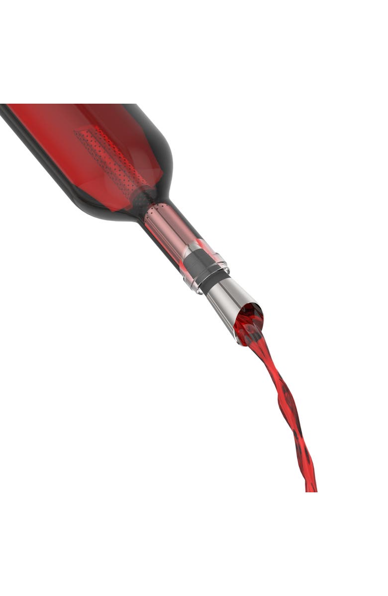 Innovine Wine Filter and Pourer, Alternate, color, Silver