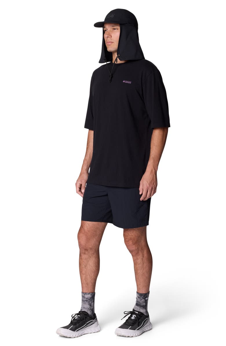 Mountain Hardwear Stryder Drawstring Shorts, Alternate, color, Black