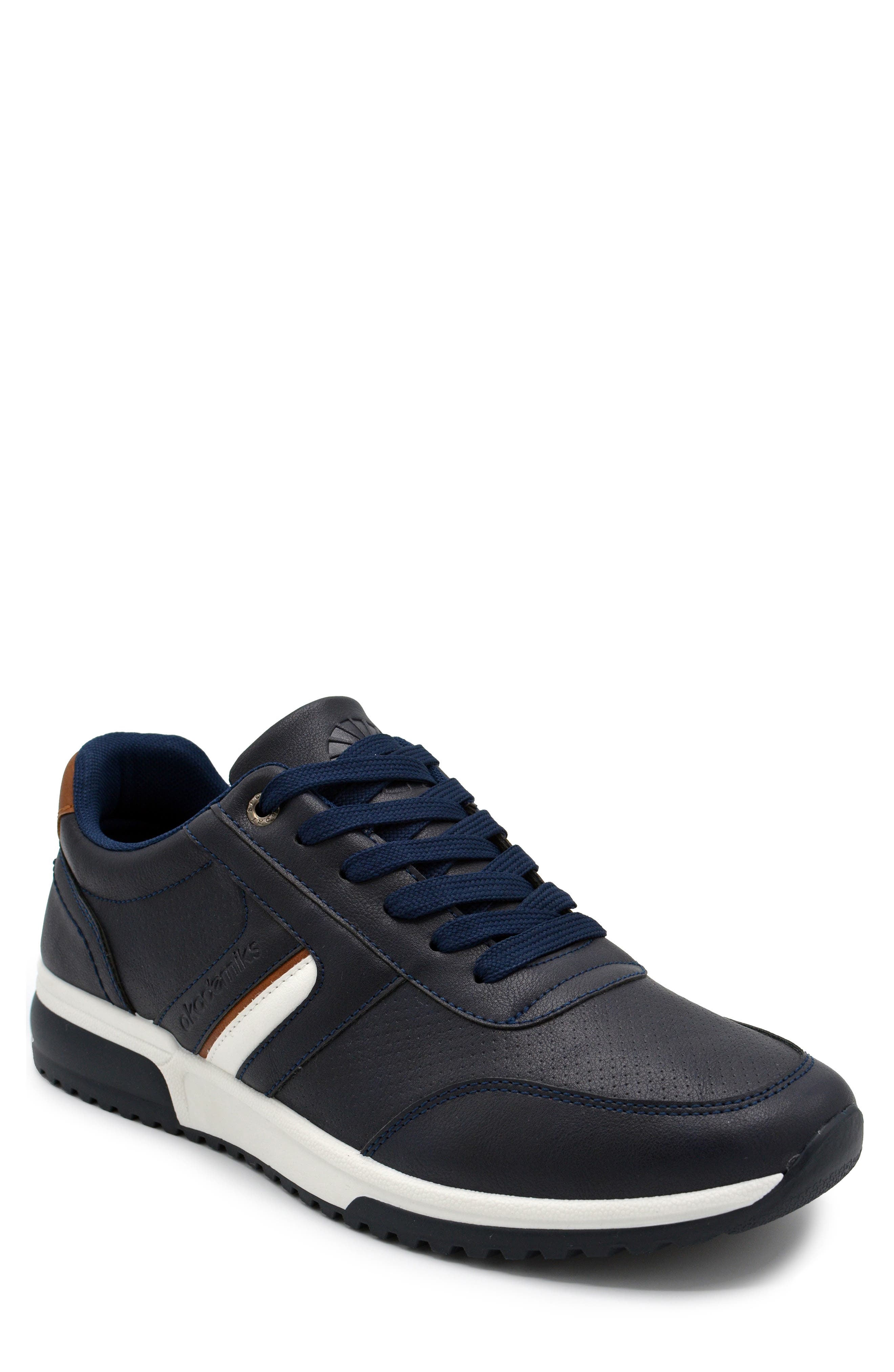 Point Sneaker, Main, color, NAVY