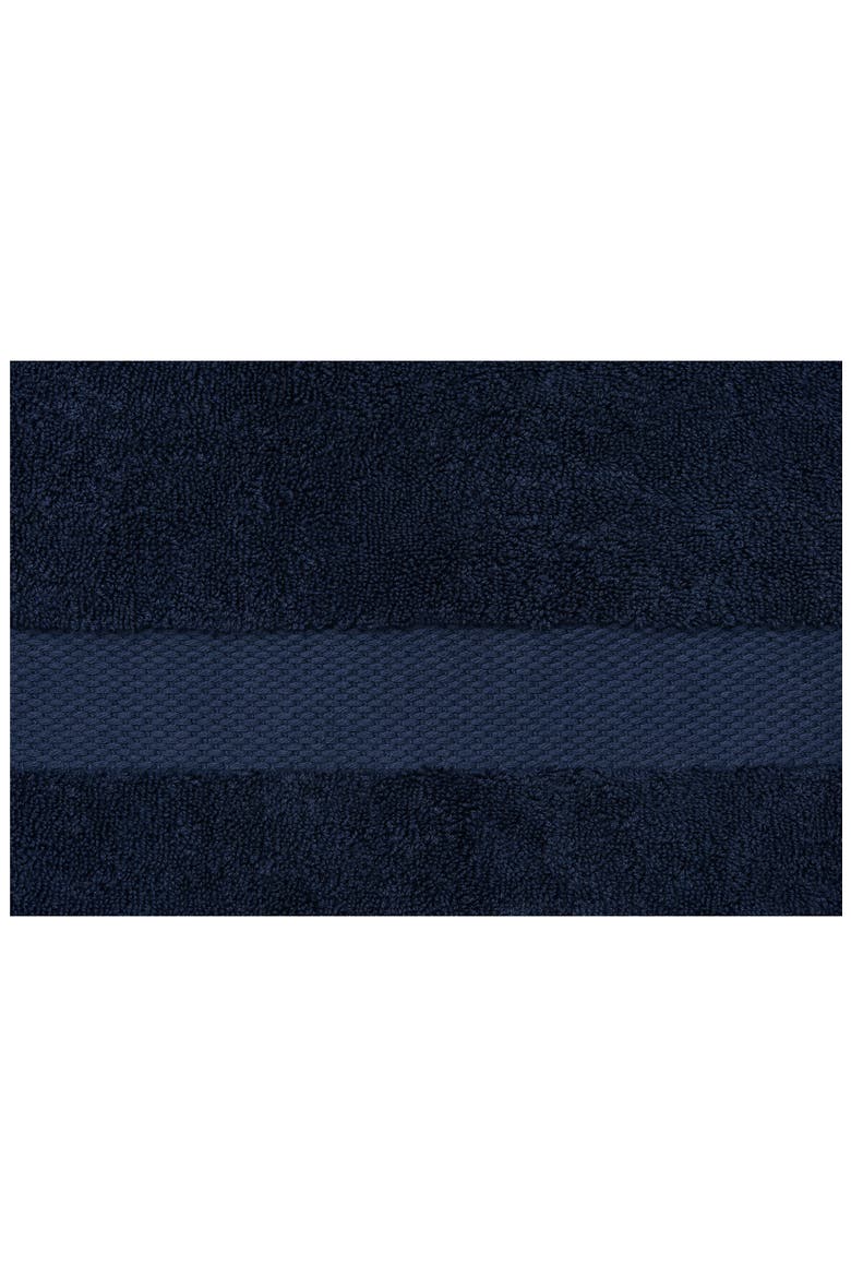 Bello Nuovo Combed Cotton Bath Towel, Alternate, color, NAVY