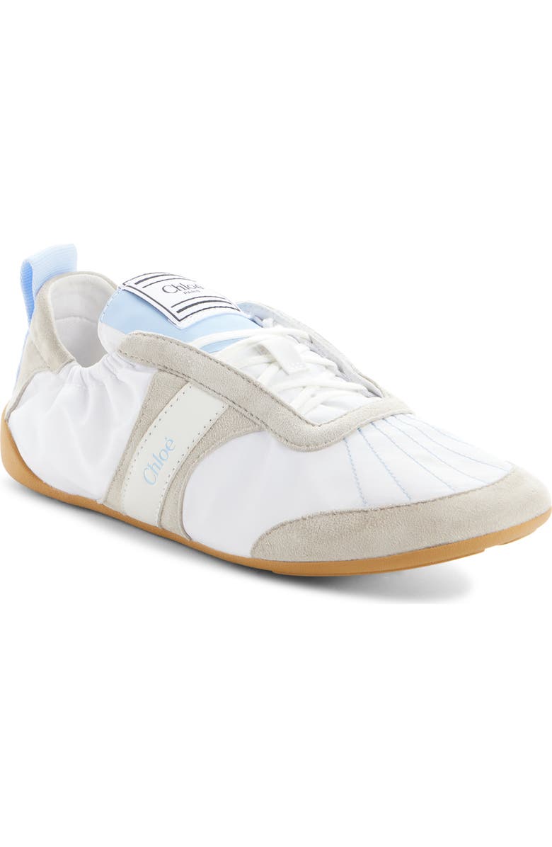 Chloé Kick Sneaker, Main, color, Blue/ White