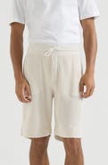 Brunello Cucinelli Cotton English rib knit Bermuda shorts