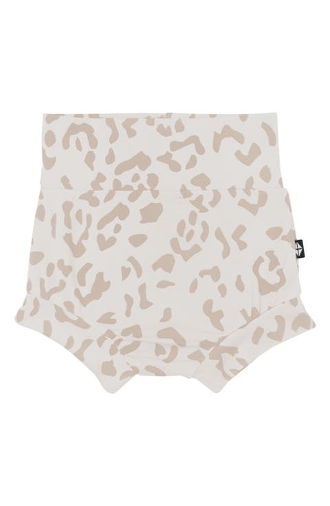 Oat Leopard Bummies Shorts (Baby)