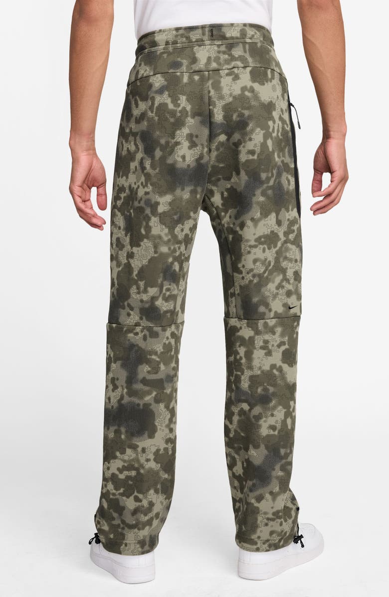 Nike Camouflage Tech Fleece Pants, Alternate, color, Neutral Olive/ Black