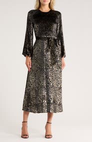 Simkhai Odina Long Sleeve Gown